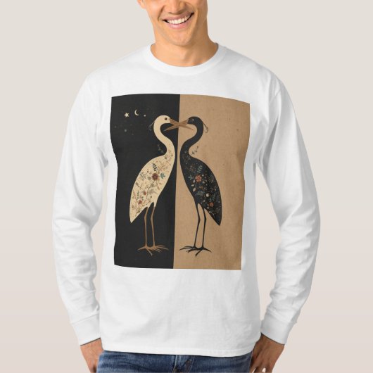zwaanliefde t-shirt (Voorkant)