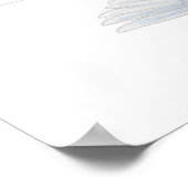 Zwaanreflectie Poster (Hoek)