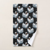 Zwaanvogels patroon ontwerp bad handdoek (Handdoek)