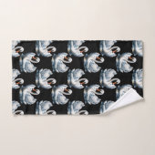 Zwaanvogels patroon ontwerp bad handdoek (Handdoek)