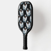 Zwaanvogels patroon ontwerp pickleball paddle (Links)