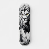 Zwaar als een Lion schaats Board Persoonlijk Skateboard (Voorkant)