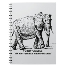 Zwaar Arceren Olifant Notitieboek
