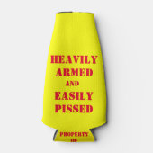 ZWAAR BEWAPEND EN GEMAKKELIJK BOOS FLESJESKOELER (Voorkant)