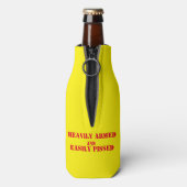 ZWAAR BEWAPEND EN GEMAKKELIJK BOOS FLESJESKOELER (Fles Achterkant)