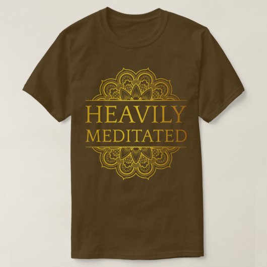 Zwaar gemediteerd XI T-shirt (Design voorkant)
