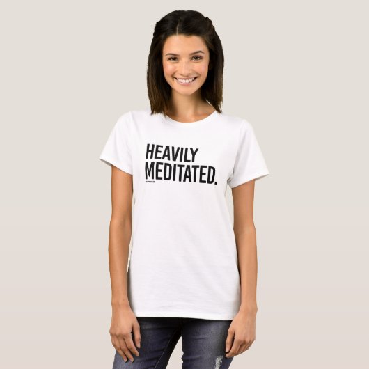Zwaar geMeditteerd - .png T-shirt (Voorkant volledig)