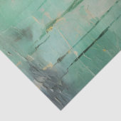 Zwaar goud Victoria ornament smaragdgroen  Tissuepapier (Detail)