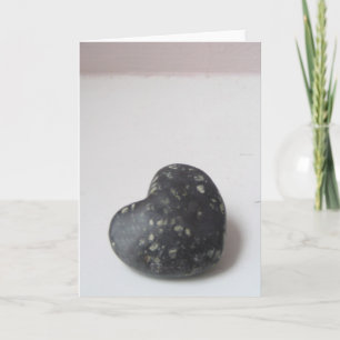 zwaar hart feestdagen kaart