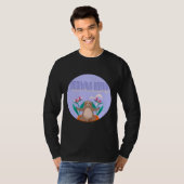 Zwaar mediteren t-shirt (Voorkant volledig)
