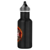 Zwaar metaal met scull waterfles  (Rechts)