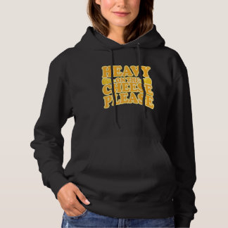 Zwaar op de kaaslijst voor kaasbonen hoodie
