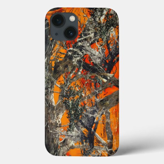 Zwaar Oranje Camo Case-Mate iPhone Case (Achterkant)