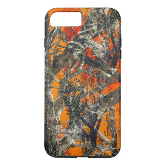 Zwaar Oranje Camo Case-Mate iPhone Case