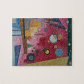Zwaar Rood door Wassily Kandinsky Legpuzzel (Horizontaal)