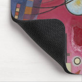 Zwaar Rood door Wassily Kandinsky Muismat (Hoek)