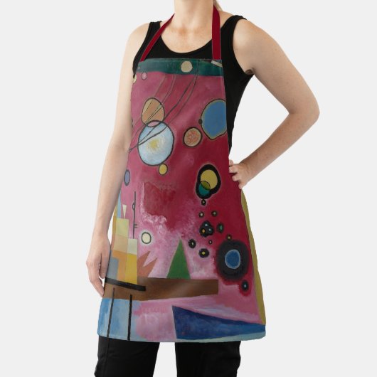 Zwaar Rood door Wassily Kandinsky Schort (Insitu)