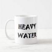 zwaar water koffiemok (Links)