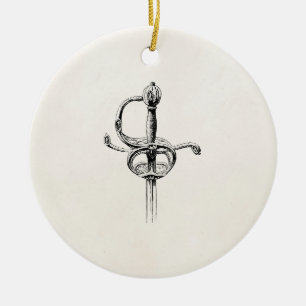  zwaard Hilt Armor Medieval Swords Weapon Keramisch Ornament