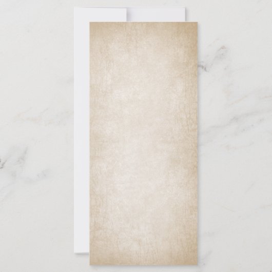 Zwaard Royal Wedding Menu (Achterkant)