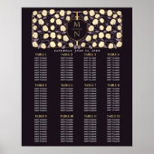 Zwaard & Schild Middeleeuwse Monogram Zitting Graf Poster (Voorkant)