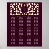 Zwaard & Schild Middeleeuwse Monogram Zitting Graf Poster (Voorkant)