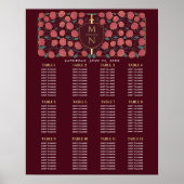 Zwaard & Schild Middeleeuwse Monogram Zitting Graf Poster (Voorkant)