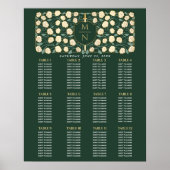 Zwaard & Schild Middeleeuwse Monogram Zitting Graf Poster (Voorkant)