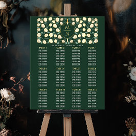 Zwaard & Schild Middeleeuwse Monogram Zitting Graf Poster