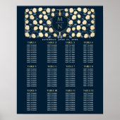 Zwaard & Schild Middeleeuwse Monogram Zitting Graf Poster (Voorkant)