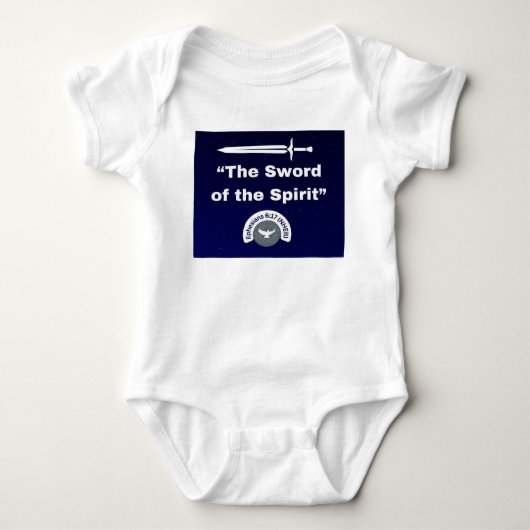 Zwaard van de Geest - Baby Jersey Bodysuit (Voorkant)