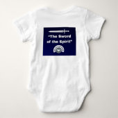 Zwaard van de Geest - Baby Jersey Bodysuit (Achterkant)