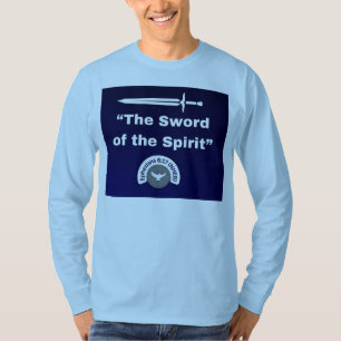 Zwaard van de Geest - Lt Blue T-shirt met lange mo