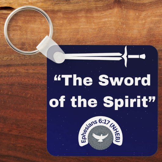 Zwaard van de Geest - Metal Sleutelhanger (Voorkant)