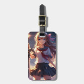 Zwaard van hoop: Kronieken van Yamato Academy Bagagelabel (Voorkant verticaal)