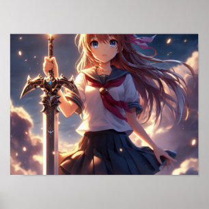 Zwaard van hoop: Kronieken van Yamato Academy Poster