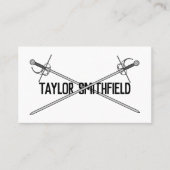 zwaard visitekaartje (Voorkant)