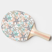 Zwaardeloos patroonpingpongpeddel tafeltennisbatje (Zijkant)