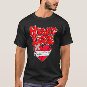 Zwaardeloos shirt, gebroken hart shirt, geen liefd t-shirt