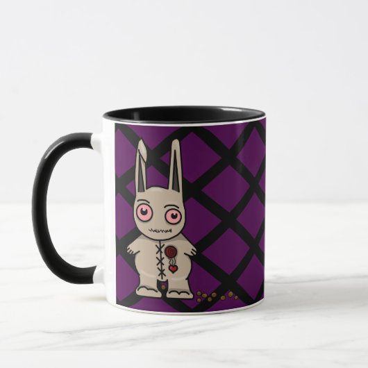 Zwaardeloze Bunny Coffee Mok! Mok (Links)