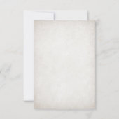 Zwaarden Gamer Fantasy Wedding RSVP Kaartje (Achterkant)