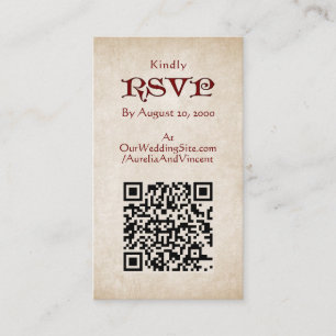 Zwaarden Keltische bruiloft Informatiekaartje