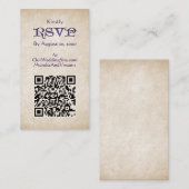 Zwaarden Keltische bruiloft Informatiekaartje (Voorkant / Achterkant)