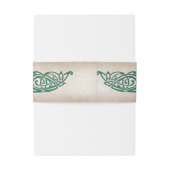 Zwaarden Keltische bruiloft Uitnodigingen Wikkel (Achterkant Voorbeeld)