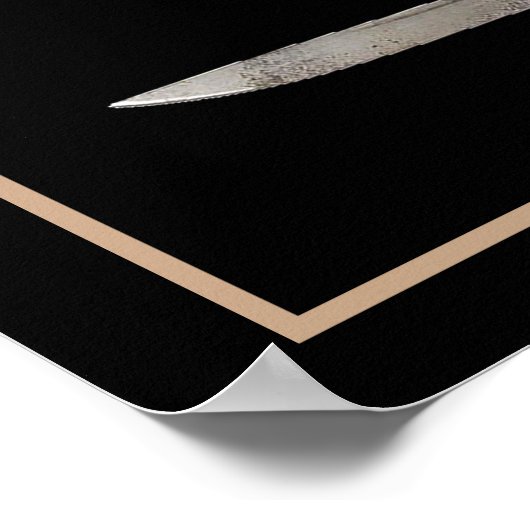 Zwaarden van de Cross Dresden fans Poster (Hoek)