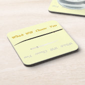 Zwaarden van Legend: Welke kies je? Onderzetter (Linkerzijde)