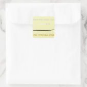 Zwaarden van Legend: Welke kies je? Vierkante Sticker (Tas)