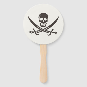 Zwaarden van Obsidiaan Schedel Piratenvlag van Cal Handwaaier