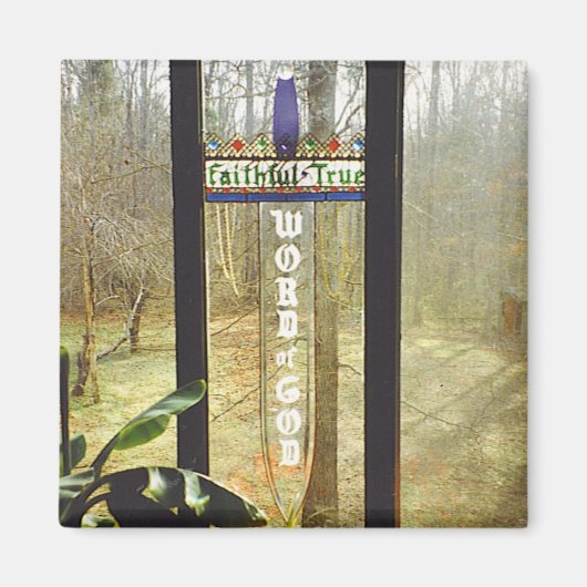 Zwaardmagneet (Woord van God) Magneet (Voorkant)