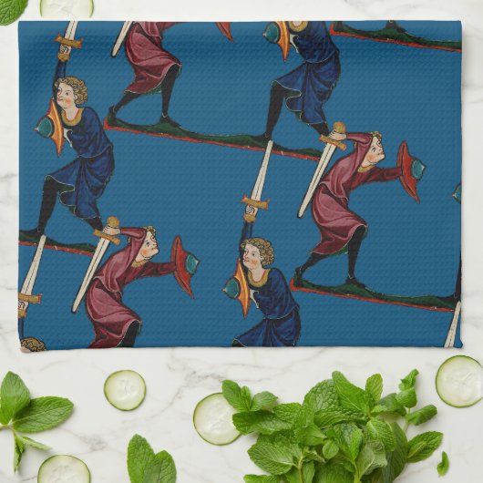 Zwaardraak Kitchen II Theedoek (Gevouwen)